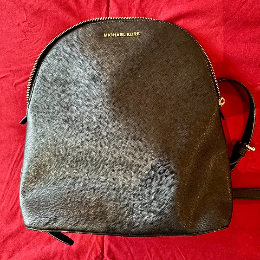 Michael Kors Black Backpack